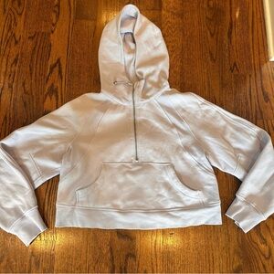 Light Purple Lululemon Scuba Hooded Sweatshirt